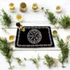 Runes Wheel Altar Cloth