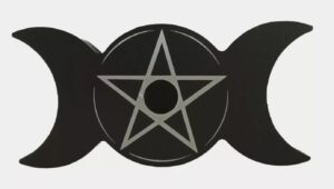 Triple Moon Candle Holder