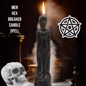 Men Hex Breaker Figure Spell Candle