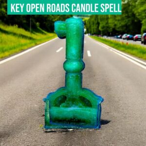 Key Open Roads Figure Spell Candle