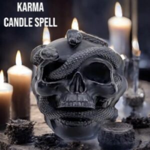 Karma Figure Spell Candle